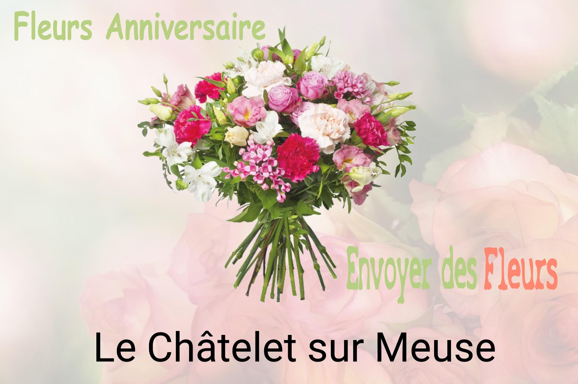 Bouquet de fleurs d’anniversaire livré à Le Châtelet-sur-Meuse