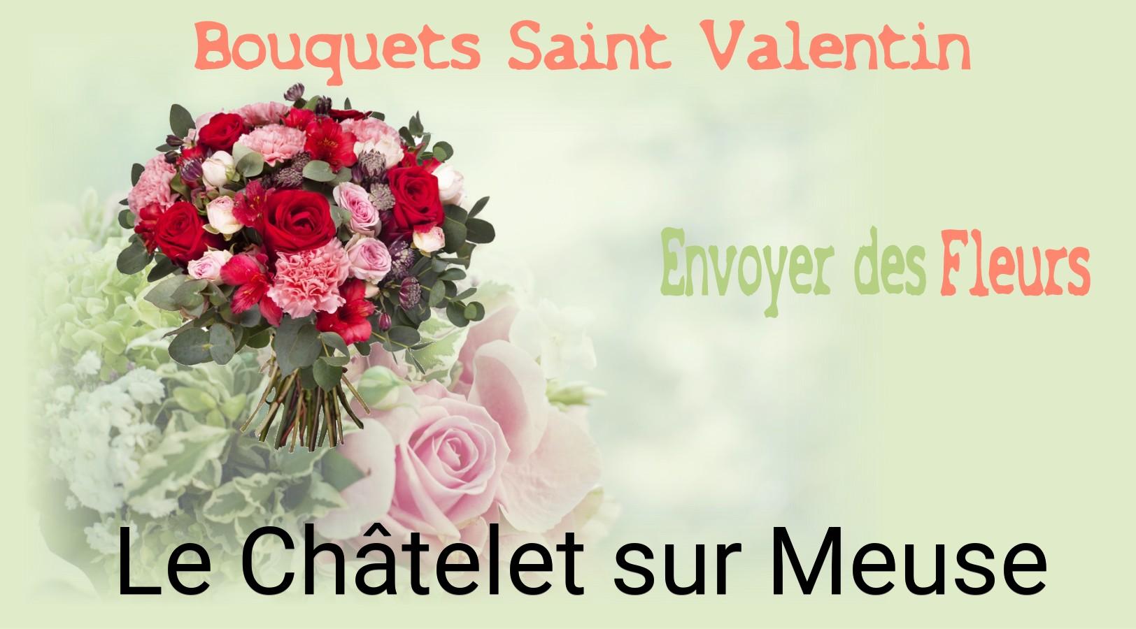 Roses de Saint-Valentin livrées à Le Châtelet-sur-Meuse